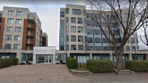 Résidence Floralies Lachine vue de l'extérieur