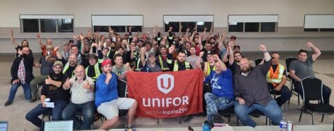 Les membres d’Unifor chez Uniboard à Mont-Laurier ratifient une nouvelle convention collective