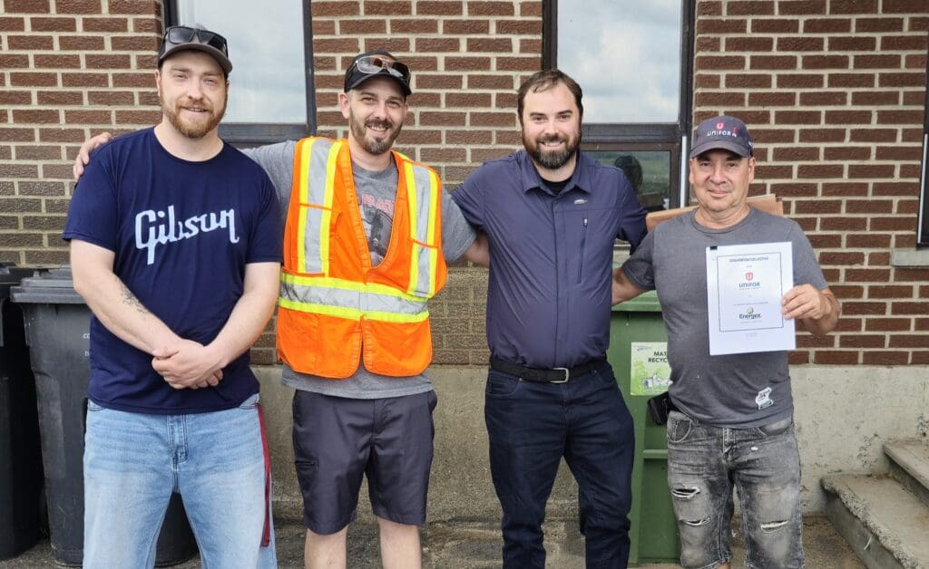 Nouvelle convention collective pour les membres d’Unifor travaillant chez Granules Combustibles Énergex